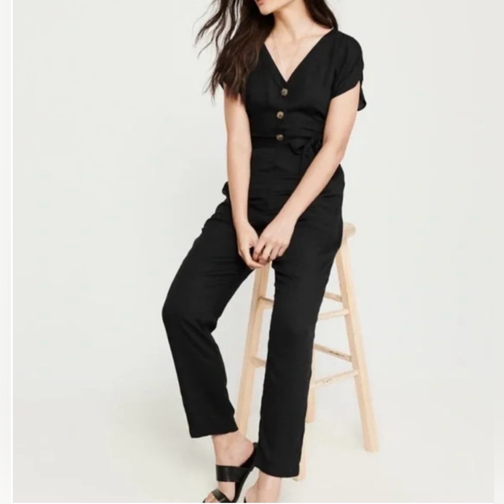 Abercrombie and Fitch Black Women's Jumpsuit
